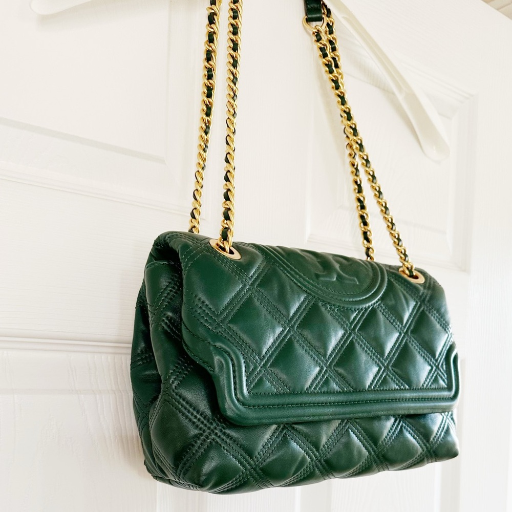 Tory Burch Fleming Soft Convertible Shoulder Bag Norwood - Picture 7 of 10
